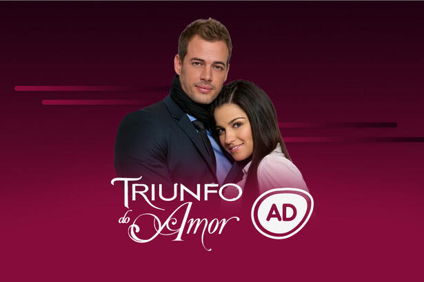 Logo do resumo semanal da novela Triunfo do Amor