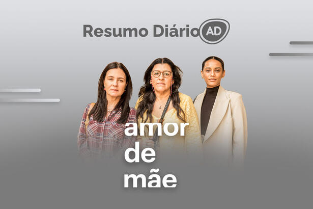 Logo do resumo diário de Amor de Mãe.