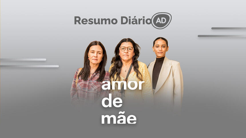 Logo do resumo diário de Amor de Mãe.