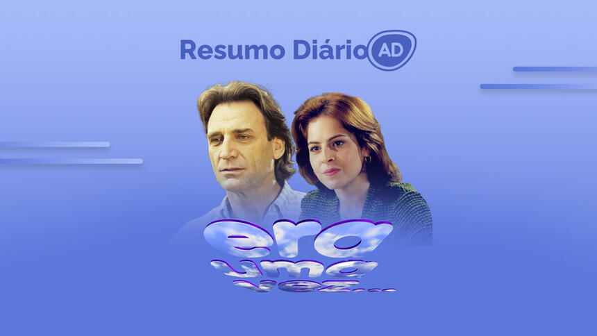 Logo do resumo diário da novela Era Uma Vez