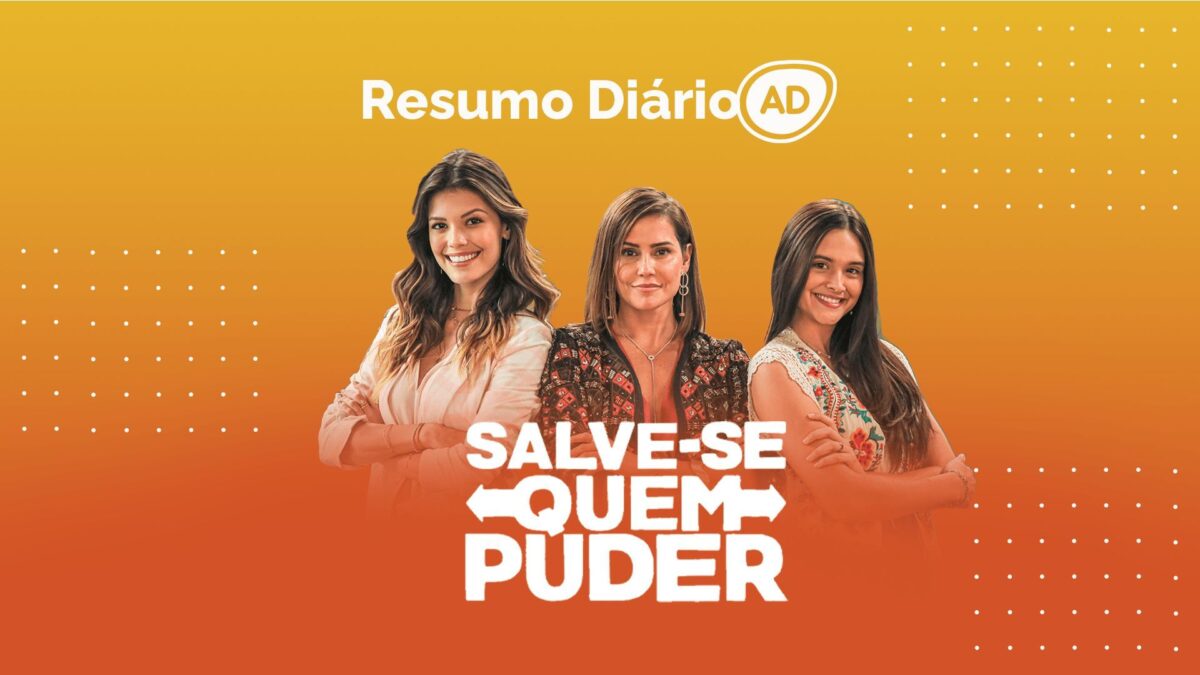 Logo do resumo diário da novela Salve-se Quem Puder