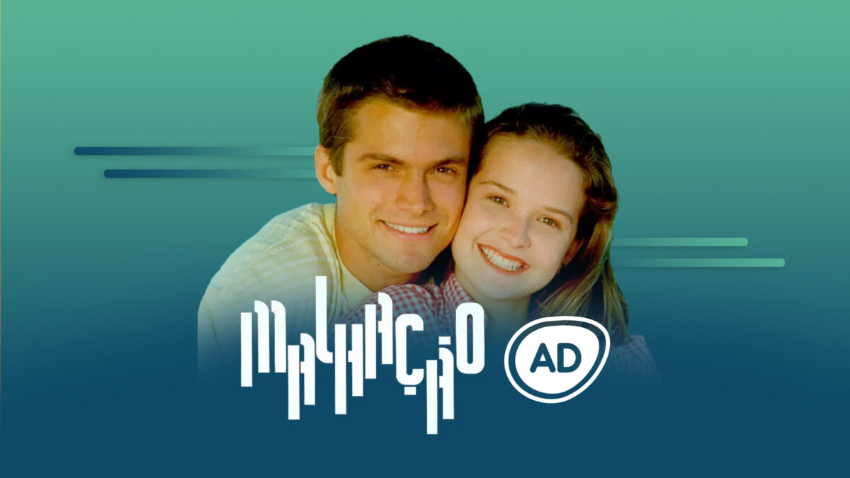 Logo do Resumo semanal da novela Malhação 1995.