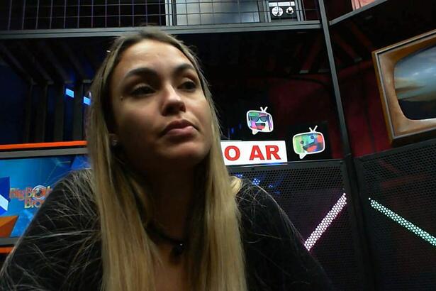 Sarah Andrade durante o Raio X no BBB 21