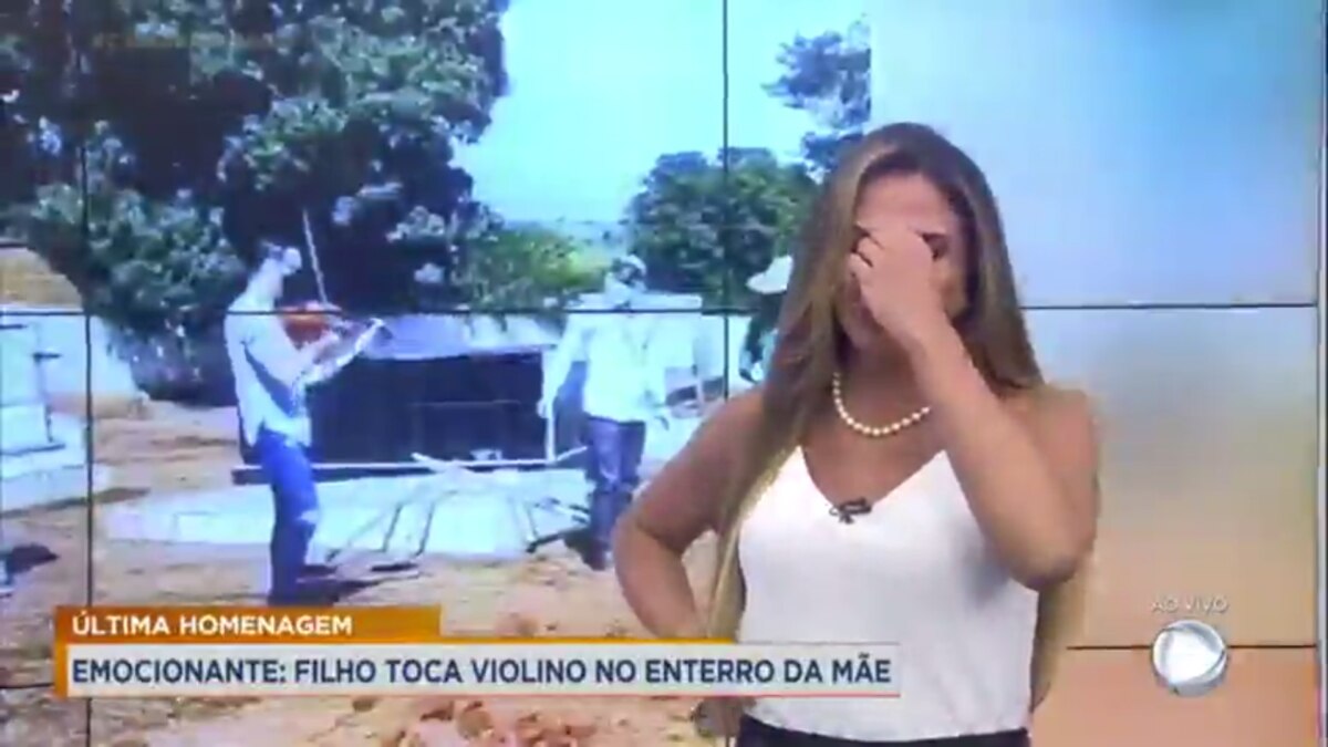 Silvye Alves se emociona no Cidade Alerta na Record TV Goiás