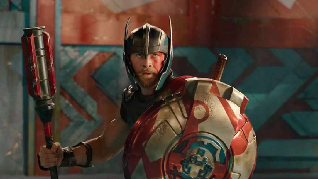 Cena do filme Thor: Ragnarok, exibido pela Globo na Temperatura Máxima