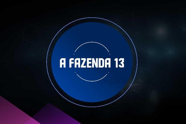 Logo provisório de A Fazenda 13 na Record TV