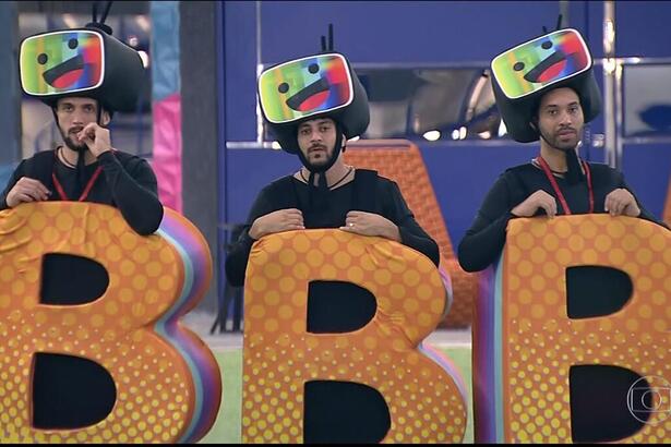 Arthur Caio e Gilberto cumprem o castigo do monstro no BBB 21