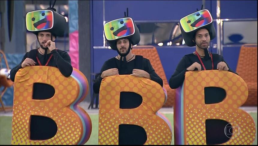 Arthur Caio e Gilberto cumprem o castigo do monstro no BBB 21