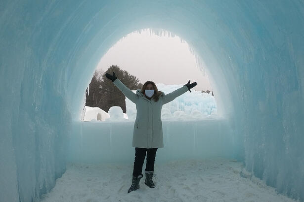 Globo Repórter mostra aventuras no frio dos arredores de Nova York