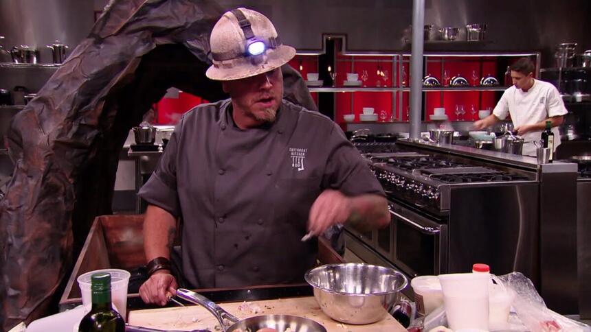 Episódio do reality Cutthroat Kitchen, que o SBT exibirá uma versão brasileira chamada Mestres da Sabotagem