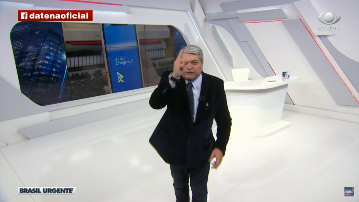 Datena critica ministro Paulo Guedes em fala sobre o auxílio