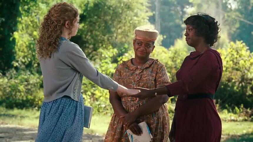 Cena do filme Histórias Cruzadas, exibido pela Globo na Temperatura Máxima