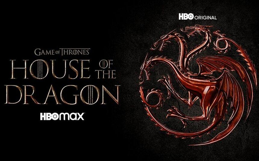 Logo da série House of the Dragon | Imagem: Reprodução/HBO