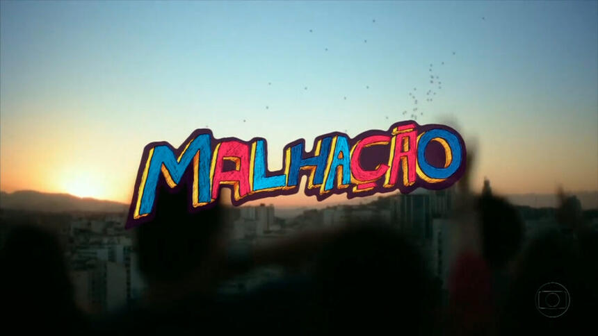 Logo da temporada 2012 de Malhação, intitulada Intensa Como a Vida