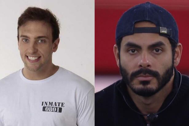 Montagem com Léo Lins e Rodolffo