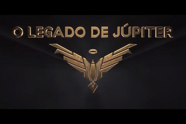 Logo da série O Legado de Júpiter, exibido no final do primeiro trailer