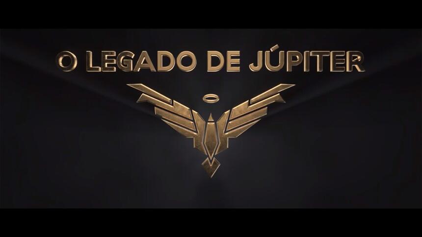 Logo da série O Legado de Júpiter, exibido no final do primeiro trailer