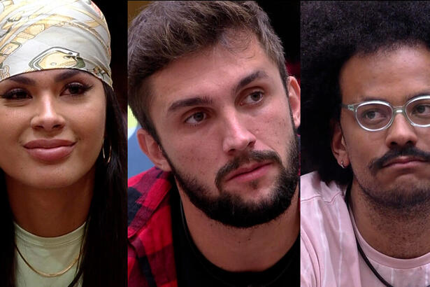 Pocah, Arthur e João estão no paredão do BBB 21