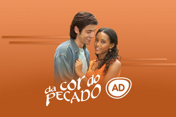 Logo do resumo semanal da novela Da Cor do Pecado no Viva