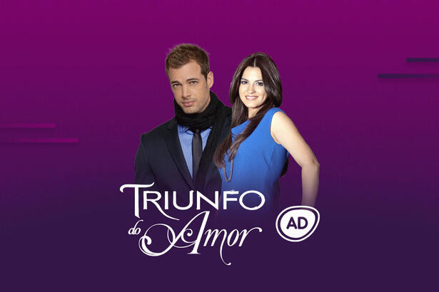 Logo do resumo diário da novela Triunfo do Amor