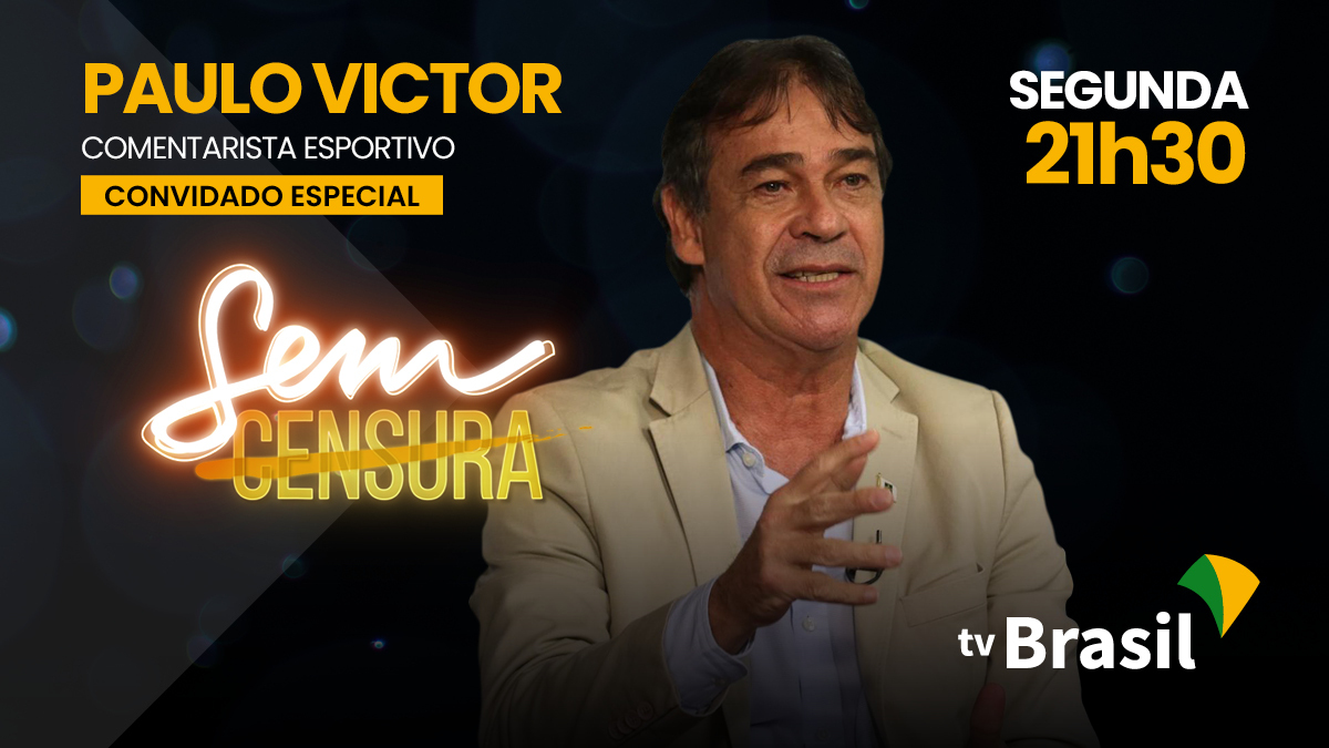 Paulo Victor, ex-goleiro da seleção é o convidado do Sem Censura desta segunda (26) na TV Brasil