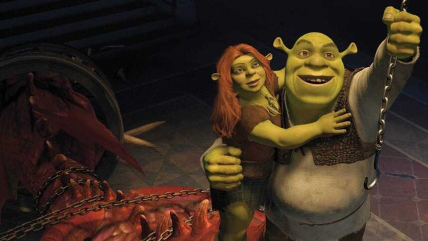 Cena do filme Shrek Para Sempre, exibido pela Globo na Sessão da Tarde