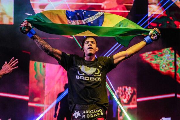 Lutador brasileiro se preparando para a ONE Championship