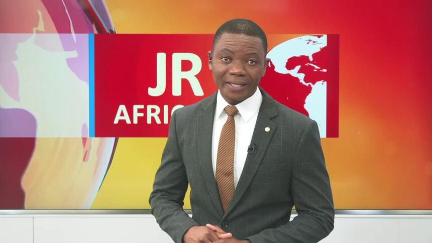 Edição do JR Africa de 01 de maio de 2020, apresentado dos estúdios da Record TV África em Angola