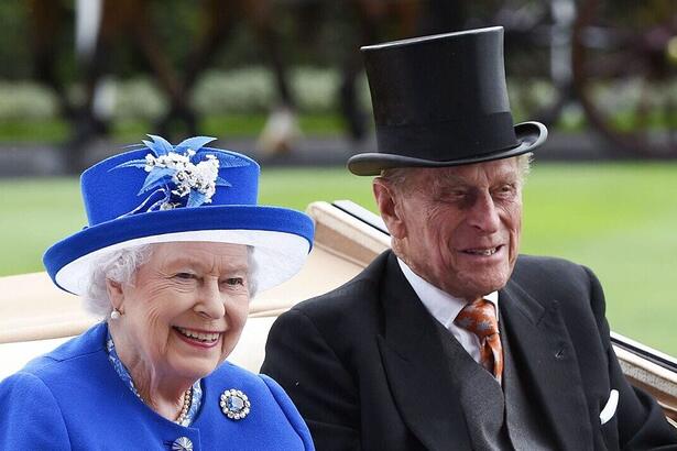 Rainha Elizabeth II e príncipe Philip