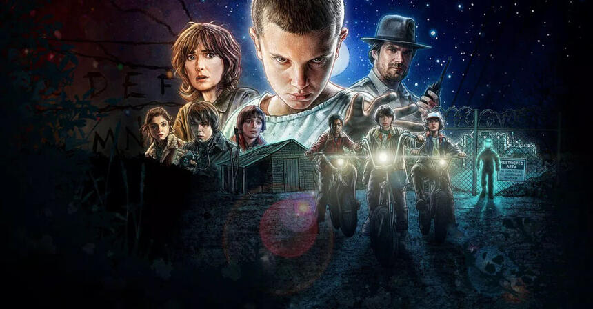 Divulgação da série Stranger Things