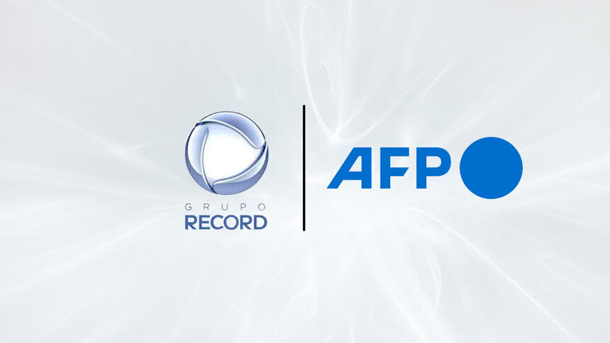 Grupo Record anuncia parceria com agência de notícias AFP