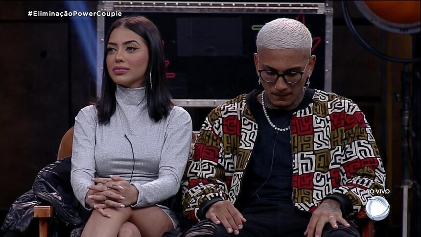 Mc Mirella e Dynho são eliminados do Power Couple Brasil