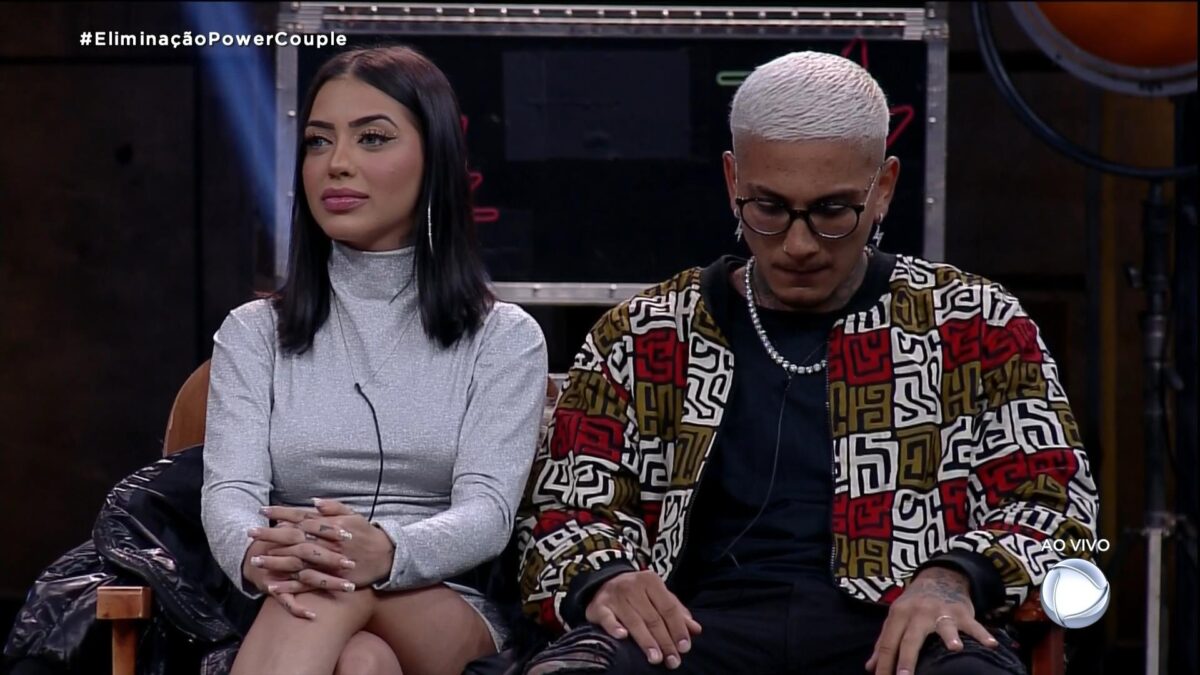 Mc Mirella e Dynho são eliminados do Power Couple Brasil