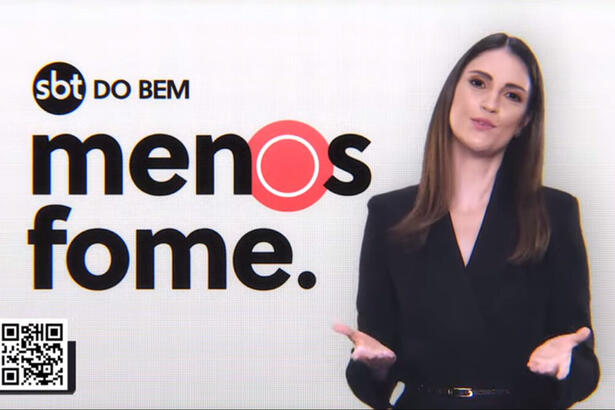 SBT do Bem lança campanha de combate à fome no Brasil