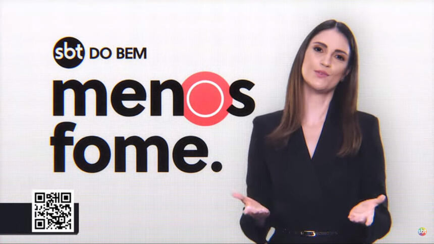 SBT do Bem lança campanha de combate à fome no Brasil