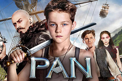 Capa do filme Peter Pan de 2015