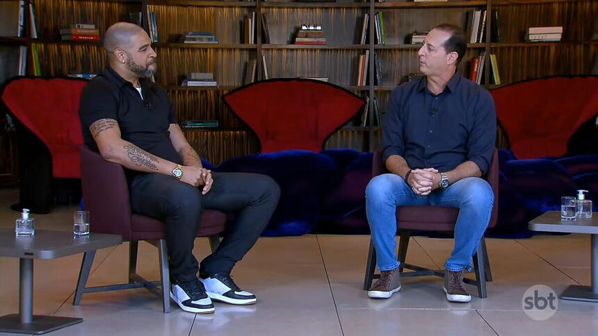 Benjamin Back em entrevista exclusiva com Adriano Imperador para o Arena SBT