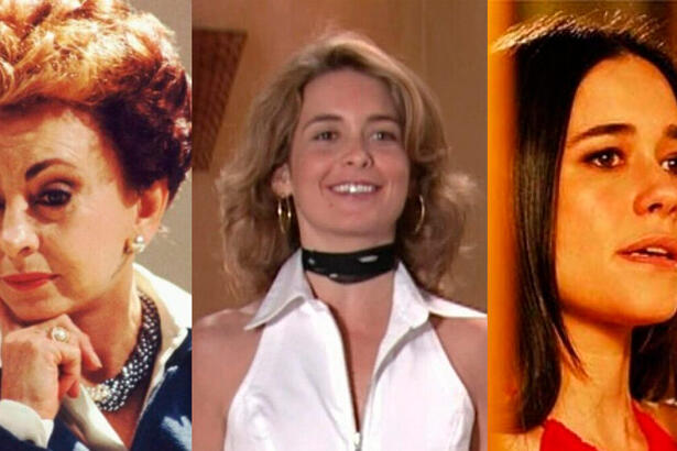 Beatriz Segall, Cláudia Abreu e Alessandra Negrini viveram vilãs em novelas de Gilberto Braga