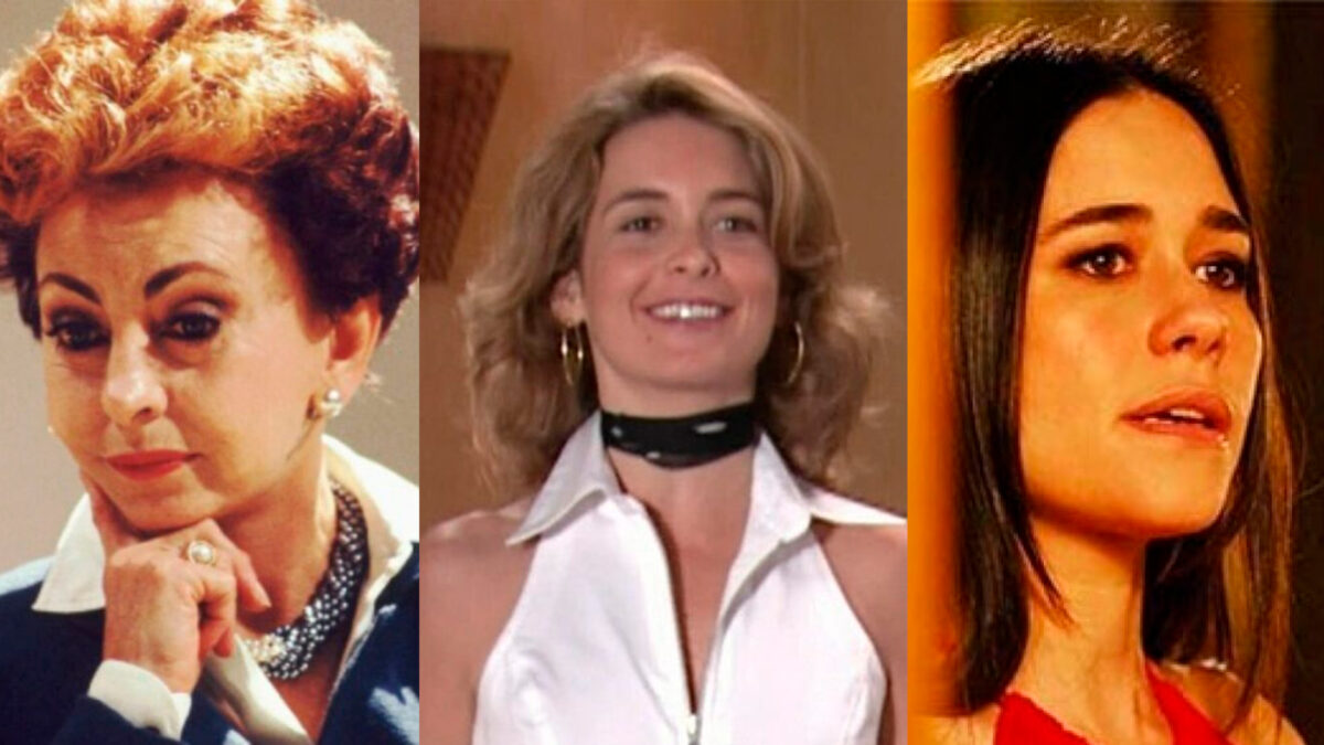 Beatriz Segall, Cláudia Abreu e Alessandra Negrini viveram vilãs em novelas de Gilberto Braga