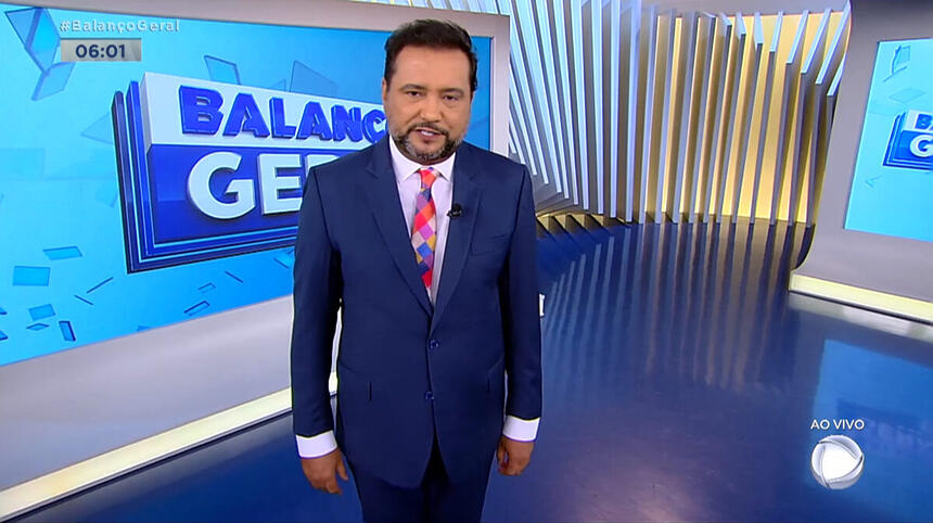 Em retorno, Geraldo Luís empata com SBT e fala sobre milagre no Balanço Geral Manhã