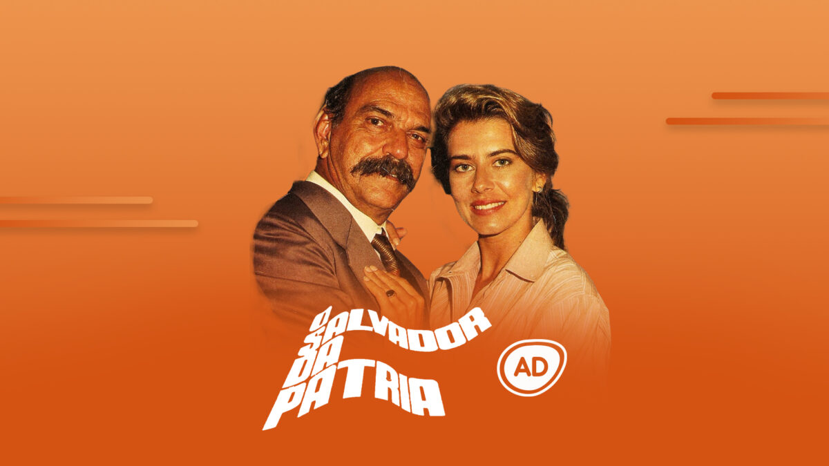 Logo do resumo diário da novela O Salvador da Pátria
