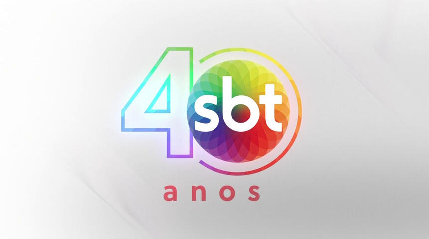 Logo dos 40 anos do SBT