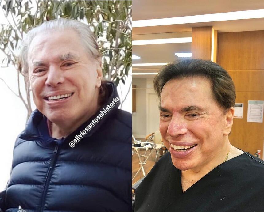 Antes e depois de Silvio Santos