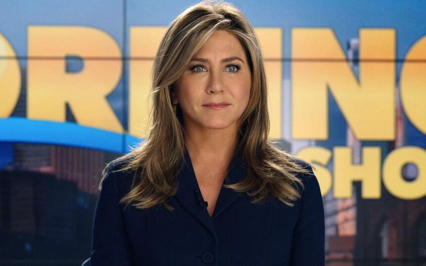 Jennifer Aniston em cena de The Morning Show | Imagem: Reprodução/ Apple TV+