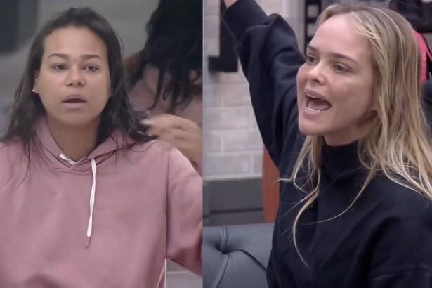 É treta, senhoras e senhores. O clima esquentou no Power Couple Brasil 5 entre Nina e Carolina, a esposa de Filipe Duarte acusou a mulher de Jonathan Costa. Nina afirmou que a empresária estava falando dela e o barraco foi garantido: "Seja mulher e assuma".