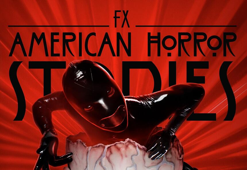 Rubber Woman em cartaz de divulgação da série 'American Horror Stories' | Imagem: Reprodução