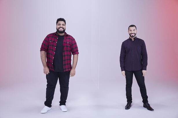 Gil do Vigor e Paulo Vieira estrelam nova campanha do Globoplay