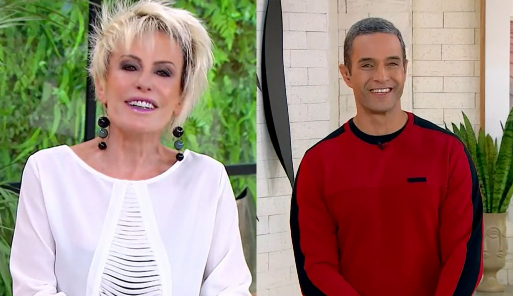Ana Maria Braga e Fabricio Battaglini em uma montagem