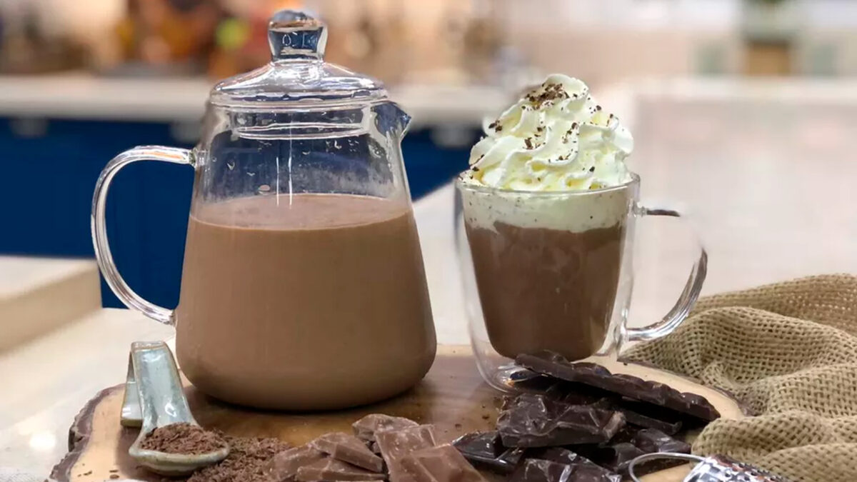 Chocolate Quente no É de Casa