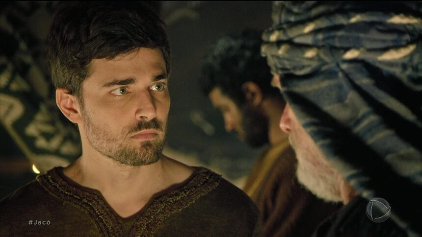 Jacó (Miguel Coelho) em cena do capítulo de 07 de julho da novela Gênesis